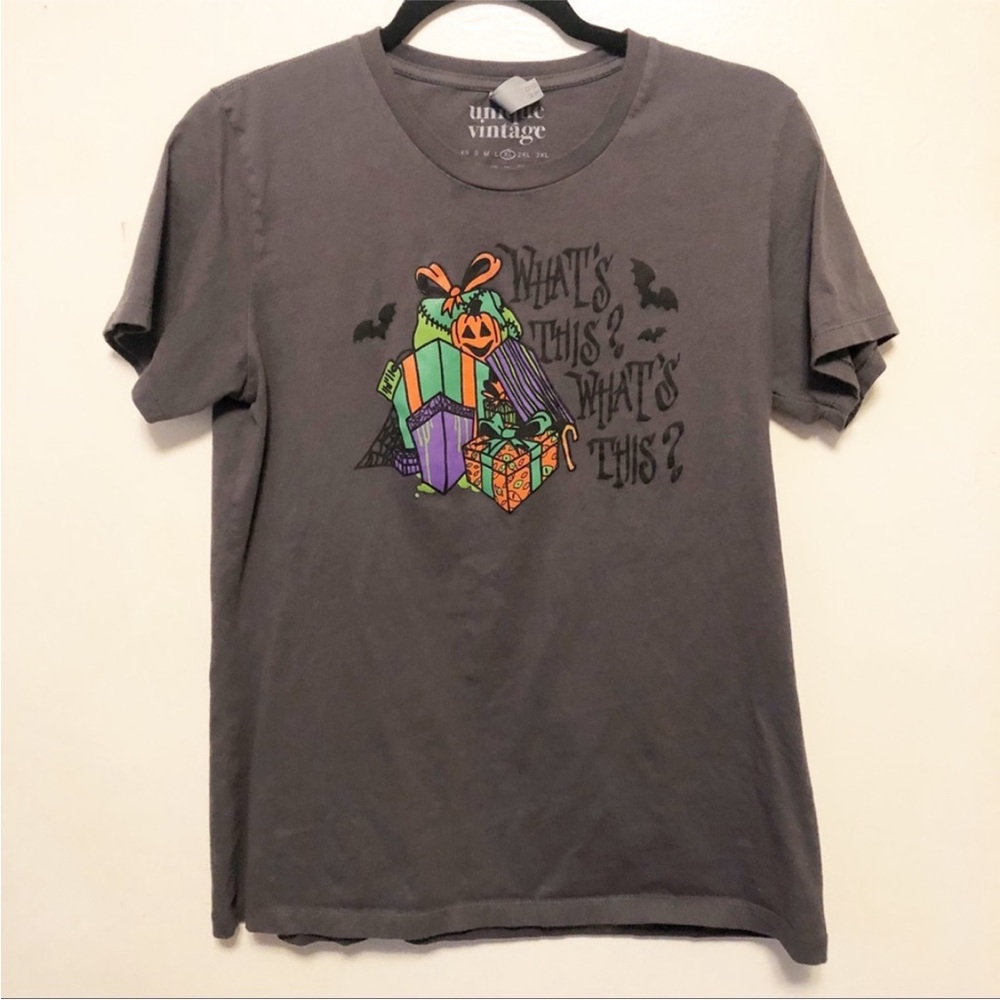 Unique Vintage nightmare before Christmas T-shirt top